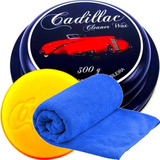 Cera De Carnaúba Cleaner Wax Cadillac Gold 300g Alto Brilho