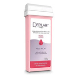 Cera Depilatória Roll-on Rosa 100g - Depilart
