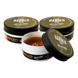 Cera Infinity Barber Caramelo Fixador Pomada Incolor 3un