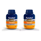 Cera Laca Cimento Queimado Portokoll 500ml - Kit 2 Unid
