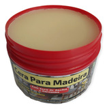 Cera Para Madeira Carnaúba E Abelha 250g Lustrar Brilhocor