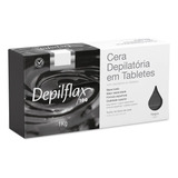 Cera Quente Depilação Negra1kg Tabletes Depilflax