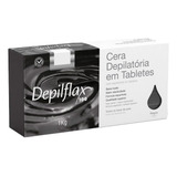 Cera Quente Depilatória Negra Depilflax 1kg