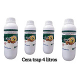 Cera Trap Atrativo Alimentar P/ Mosca Da Fruta Kit 4 Litros