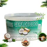 Cera Vegetal Natural De Coco Para Velas Artesanais Premium 