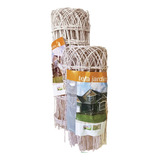 Cerca Decorativa Creme Tela De Arame Galvanizado 65cm X 10m
