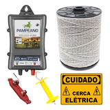 Cerca Eletrica Rural P Suinos Porco Kit Completo C Fio