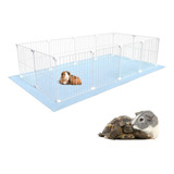 Cercado Gaiola Pequenos Pet 60x120 Hamster Twister Malha 2,5