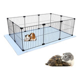 Cercado Para Hamster Roedores Porquinho Da Índia 60x90 Soft Cor Tela Branca E Soft Macho