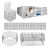Cercado Pet Dobrável Cercadinho Cachorro 6 Módulo 60x60cm