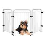 Cercado Portátil Portão Grade Proteção Pet Cachorro Açomix