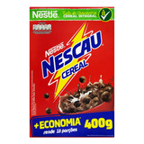 Cereais Cereal Matinal Crocante De Energia 210g Nescau Nestlé Duo Chocolate Em Caixa 400 G