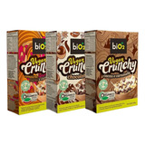 Cereal Matinal Integral Vegan Crunchy Vegano Bio2 Kit 3x