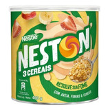 Cereal Neston 3 Cereais Lata 360g - Integral, Fibra E Ferro