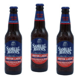 Cerveja Americana Samuel Adams Usa Long Neck Kit 3 Garrafas