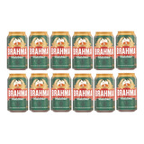 Cerveja Brahma Malzbier 350ml Com 12 Unidades