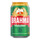 Cerveja Brahma Malzbier 350ml Com 12 Unidades