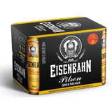 Cerveja Eisenbahn Pilsen 350ml - Pack Com 12 Unidades