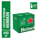 Cerveja Heineken Garrafa 600ml Com 12