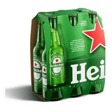 Cerveja Heineken Long Neck Garrafa 330ml Com 6 Unidades
