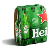 Cerveja Heineken Premium Garrafa 6 Long Neck 330ml