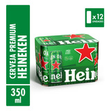 Cerveja Heineken Premium Puro Malte 350ml Caixa 12 Unidades