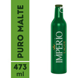 Cerveja Imperio Lager Garrafa De Aluminio Colecionador 473ml
