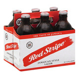 Cerveja Jamaicana Red Stripe Lager 330ml Kit C/6un