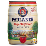 Cerveja Paulaner Hefe Weissbier Naturtrub Barril 5 Litros