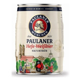 Cerveja Paulaner Hefe Weissbier Naturtrüb Barril 5l Unidade