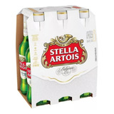 Cerveja Stella Artois, Puro Malte, 330ml, Long Neck, Pack C6