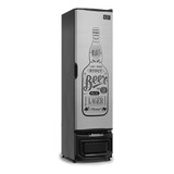 Cervejeira 230 Litros Gelopar Porta Adesivo Inox 220v Vert