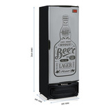 Cervejeira Gelopar 414l, Frost Free, Preto