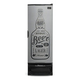 Cervejeira Vertical Freezer P/ Cerveja Gelopar Grba-400 Gw Voltagem 220v