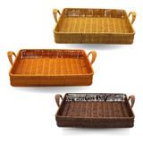 Cesta Bandeja De Servir Organizadora Multiuso Fruteira Decor