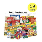 Cesta Básica Completa- 59 Itens ( Produtos Bons) *envio Imed