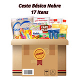 Cesta Básica Nobre 17 Itens Alimentos De Qualidade 