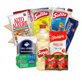 Cesta Básica Simples Completa 10 Itens Doação Envio Imediato