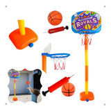Cesta Basquete Infantil Brinquedo Regulável Completo
