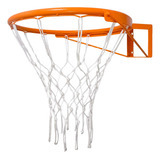 Cesta De Basquete Aro Reforçado Tam. Oficial Com Rede Chuá
