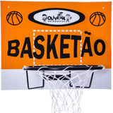 Cesta De Basquete Basketão C/ Rede Nylon Brinquedo Oferta !