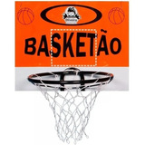 Cesta De Basquete Basketão C/ Rede Nylon Brinquedo Oferta !