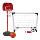 Cesta De Basquete Brinquedo + Trave