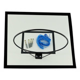 Cesta De Basquete Completo Aro Rede Resistente Tabela Fixa