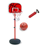 Cesta De Basquete Infantil Ajustável Tabela