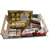 Cesta De Chocolates Ferrero Kinder - Dia Dos Namorados