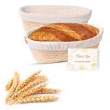 Cesta De Prova Homebakee Banneton [conjunto De 2 | 11 Polega
