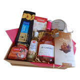 Cesta Gourmet Presente Com Vinho Francês