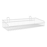 Cesta Para Painel Canaletado 0,20 X 0,50 - 1 Unid Cor Branco
