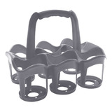 Cesta Porta 6 Garrafas Squeeze Treino,